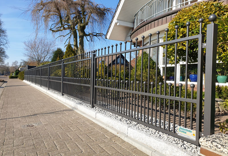 Team Ammerländer Zaunbau bei der Arbeit